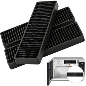 3-Pack WB06X10807 Microwave Charcoal Filter Replacement | Compatible with GE & Whirlpool Microwaves JVM2052SN1SS JVM2052SN2SS CVM521P2M5S1 JVM7195SK5SS PNM9216SK5SS PNM9216SK6SS JNM7196RW1SS