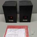 Polk Audio T15 Home Theater and Stereo Bookshelf Speakers  Deep Bass Response, Dolby and DTS Surround, Wall-Mountable, Pair, Black