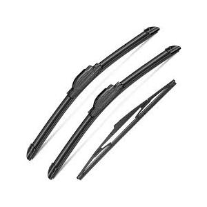 3 wipers Replacement for 2014-2021 Jeep Cherokee, Windshield Wiper Blades Original Equipment Replacement - 26"/18"/14" (Set of 3) U/J HOOK