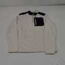 Amazon Essentials Men's Fleece Jacket, 1/4 Zipper Pullover, XXL, Navy Oatmeal Heather Color Block 4PCS