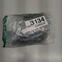 100 Pieces Metal Drapery Curtain Rings, 1.18 Inch Internal Diameter Curtain Hanging Rings with 100 Pin Hooks, Eyelets, Great for Window Door Shower Bathroom