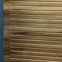 Wooden Threshold Ramp for Home Steps, 3" Rise Doorway Ramp with Non-Slip Grooves, Door Ramp for Wheelchair/Walker/Cart/Scooter, (31.4 W*3.0" H, Solid Wood, 600LBS Capacity) (Crack across the middle)