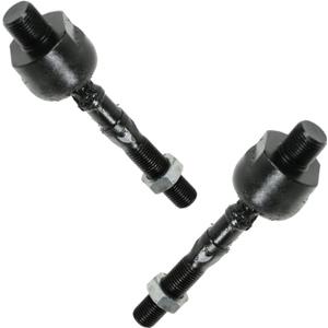 TRQ Front Inner Tie Rod Set Compatible with 2004-2008 Acura TL TSX 2003-2007 Honda Accord