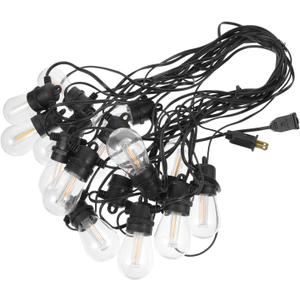 15m Outdoor String Lights Led Decorative Lamp for Garden Parties Shatterproof Bulbs for Christmas Camping and Festive Events