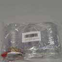 SUNWISHA 15pcs Christmas Clear Acrylic Balls Ornament Set with Bow Tie, Xmas Classic Tree Balls for Holiday Indoor Outdoor Dcor, Wreath, Garland, Party DcorStyle 2 for Adults