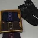 NinetoFiveLife Pack of 4 Womens Merino Wool Socks Winter Hiking Socks Knit Outdoor Recreation Warm Soft and Comfortable, Size 5 to 9