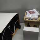 iLive Pop-Up Home Movie Theater Kit with Inflatable Screen, Projector and Party Speaker