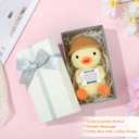 JoycuFF Best Friend Birthday Gifts Friendship,Inspirational Birthday for Women Daughter Granddaughter Teacher Emotional Support Ducks (Yellow)