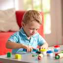 Melissa & Doug Shape, Model, and Mold Clay Activity Set - 4 Tubs of Modeling Dough and Tools