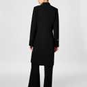 Halston Women's Long Collarless Suiting Jacket 12