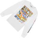NASCAR Vintage Daytona 500 Shirt Racing Mens Graphic Long Sleeve T-Shirt (Medium)