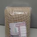 tchdio Waffle Bath Mat-Runner Rug, Super Absorbent Non Slip Bath Mats for Bathroom Machine Washable Long Rugs with Tassels, Bath Rugs for Bathroom Floor Beside Tub, 2' x 6' (Brown)