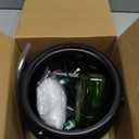 JOICEE Halloween Decorations Indoor, Magic Floating Potion Bottles with Mist Maker Halloween Witches Cauldron DIY Black Floating Potion Bowl set for Halloween Party Decorations Home Mantel Table Decor