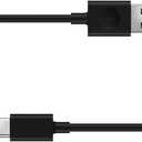 Amazon 3ft USB to USB-C Cable, Black (designed for use with Fire tablets and USB-C compatible devices)