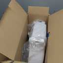 Drive Medical 2-in-1 Raised Toilet Seat with Removable Padded Arms - Elevated Bathroom Safety Support - Secure Locking Attachment - Easy Height Assistance - Durable Construction, Standard Toilets