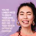 Ear Corrector, Contain 20 Ear Tape, Solve Big Ear Problem with Ear Stickers by Pinning Back Ears, Cosmetic Aesthetic Correctors for Prominent Ears, Waterproof Ear Correctors Sticks for Adults