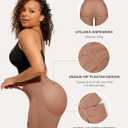 Lover-Beauty Low Back Shapewear Shorts for Women Tummy Control Butt Lifting Body Shaper Panties Underwear (Beige, M)