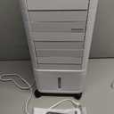 Ventless Portable Air Conditioners with Remote,Windowless Ac Unit Ductless Air Cooler,Hoseless Quiet Evaporative Oscillating Swamp Cooler,12H Timer & 4 Ice Box for Room Indoor Outdoor Office Bedroom