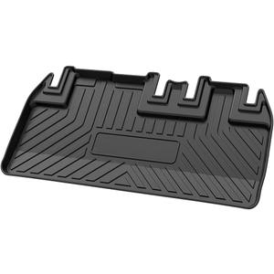 Sienna Cargo Mat - Compatible with 2011-2019 Toyota SiennaAll Weather Rear Cargo Liners Trunk Tray Floor mats3D Tech Waterproof Durable Odorless TPO Accessories(Without Power Folding 3rd Row Seats)