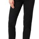 Amazon Essentials Women's High-Rise Slim-Fit Full-Length Straight-Leg Khaki Pant (16, Black)