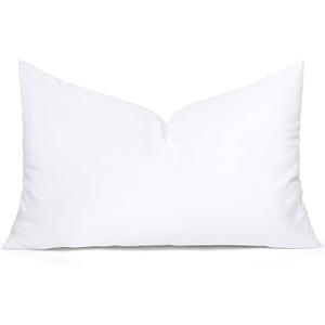 Throw Pillow Insert Premium Pillow Stuffer Sham Rectangle for Decorative Cushion Bed Couch Sofa 13x21 Inch