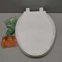 KOHLER 4636-RL-0 Cachet ReadyLatch Elongated Slow Close Toilet Seat, Soft Close Toilet Seat Quiet Lid, Contoured Grip-Tight Bumpers Installation Hardware, Apartment Essentials, White