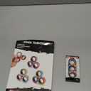 18Pcs Magnetic Rings Fidget Toys Spinner Set Easter Basket Stuffers for Kids Party Favors,Finger Magnet Rings Endless Hours of Fun ADHD Stress Relief Fidget Spinners for Birthday Adults