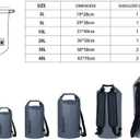 Unigear Dry Bag Waterproof, 2L/5L/10L/20L/30L/40L Floating and Lightweight Bags for Kayaking, Boating, Fishing, Swimming and Camping with Waterproof Phone Case