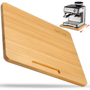 Bamboo Sliding Tray for Heavy Kitchen Appliances -Counter Slider for Stand Mixer, Air Fryer, Coffee Maker, Espresso Machine, Slides Easily from under the Cabinet - (XL - Wide (16" X 13"))