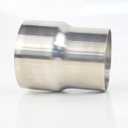 Universal Stainless ID 2.5 inch to OD 3 inch Exhaust Adapter Reducer (2-1/2" ID to 3" OD)