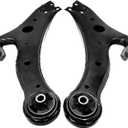 Front Upper Control Arm with Ball Joints K620333 K620334 For 02-06 Toyota Camry, 04-12 Highlander, Avalon, Solara, 02-09 Lexus RX350, ES330, 300, RX400h - Automotive Suspension Replacement