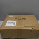 Framed Boho Vintage Botanical Wall Art, Set of 6 Black and White Floral Canvas Painting Prints with Mat for Farmhouse Living Room, Neutral Rustic Flower Artwork for Kitchen Bedroom Home Decor, 11x14