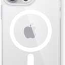 TORRAS Magnetic Slim-Fit for iPhone 15 Pro Max Case, Ultra-Thin 15 ProMax Phone Case Fit for MagSafe, Lightweight Anti-Scratch Hard PC for iPhone 15 ProMax Case 6.7 inch OriginFit, Transparent