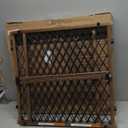 Position & Lock Adjustable Wood Baby Gate (Farmhouse Collection)