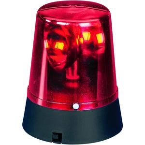 Fun Express Police Lights Mini Red Beacon Light 4.25" - Battery Powered Rotating Strobe Light for Kids Police Toys, Party Decorations & Emergency Lighting | Portable Flashing LED Siren Light
