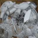 Crystal Chandeliers for Dining Room Light FixtureEmpire Style K9 Crystal Chandeliers for Entryway12 Lights Chrome Luxury Lighting Fixtures for Living Room Bedroom Foyer Hallway D22 Inch