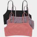 Hanes Women's Cotton String Bralette (3 Pack), Size: L