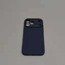 ESR Silicone Case for iPhone 17 Pro Max, Built-in Camera Stash Stand Compatible with MagSafe, Military-Grade Drop Protection Magnetic Phone Case for iPhone 17 Pro Max, Cloud Series, Navy Blue