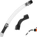 Racing Fuel Jug Hose for Vp Racing Fuel Jug 3/5.5 Gallon Gas Can, Vp Fuel Jug, Gas Can Spout Replacement with Hose Bender (1 Set, 1 inch, 26 mm)