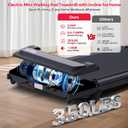Portable Walking Pad Treadmill with Incline and Handle Bar for Home