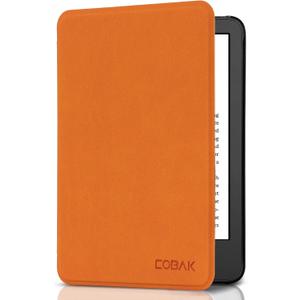 CoBak Case for All New 6 Inch E-Reader 2024 and 2022 (11 Generation) - PU Leather Smart Cover, Auto Sleep and Wake, not Compatible with Kobo Clara