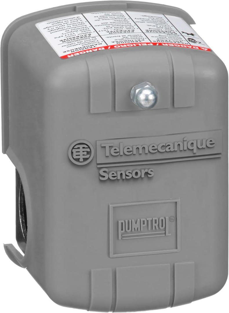 Telemecanique Sensors FSG2J21CP 30-50 PSI Pumptrol Water Pressure Switch, Grey Cover