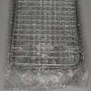 TeamFar Toaster Oven Pan with Rack Set, 9 x 7 x 1 Inch Stainless Steel Mini Baking Pan Tray with Grid Rack for Baking Roasting Cooling, Non-Toxic & Heavy-Duty, Dishwasher Safe, (2 Pans + 2 Racks)