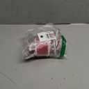 Hying Large LED Christmas Wreath Bows for Front Door Decor, Christmas Bow with LED Lights Xmas Snowflake Velvet Bows for Wreath Indoor Outdoor Decorations