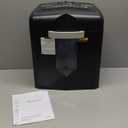 Bonsaii 12-Sheet Micro Cut Shredders for Home Office, 60 Minute P-4 Security Level Paper Shredder for CD, Credit Card, Mails, Staple, Clip, with Jam-Proof System & 4.2 Gal Pullout Bin C266-B