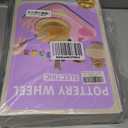 Pottery Wheel for Kids, Girls Arts and Crafts Toys for Kids Ages 812,Pottery Craft Kit with 3 Pack AirDry Clay, Art Supplies for Kids Toys Girls Birthday Gift for 6 7 8 9 10 11 12+ (Pink)