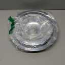 316048413 and 316048414 Stove Burner Drip Pans for Electric Stove Top - Perfectly Fit Frigidaire Kenmore Electric Range -Thickening to Prevent Bending and Rust - Include 2 x 6 in, 2 x 8 in (Chrome)