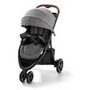 Graco Outpace LX All-Terrain 3-Wheel Baby Stroller, Cohen  Compatible for Travel System, Easy One-Hand Fold, in-Seat Suspension for Comfortable Ride, Never-Flat Rubber Tires