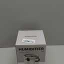 Rechargeable Portable Top Fill Humidifier, Smart Humidifiers for Bedroom, Night Light, 1.4L Cool Mist Humidifier for Office Home Plant Baby, 3-Speed Mist Control, Quiet, Auto Shut-Off (Beige)