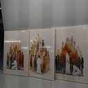 3Pcs Jesus Healing Canvas Wall Art Modern Christian Watercolor Decor Painting Pictures Boho God Saves People Posters Prints for Dining Living Prayer Room Kitchen Church Wall Bedroom Decoration